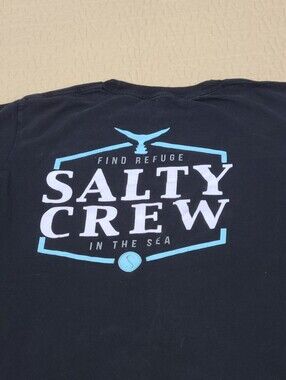 Salty Crew fishing T shirt size S